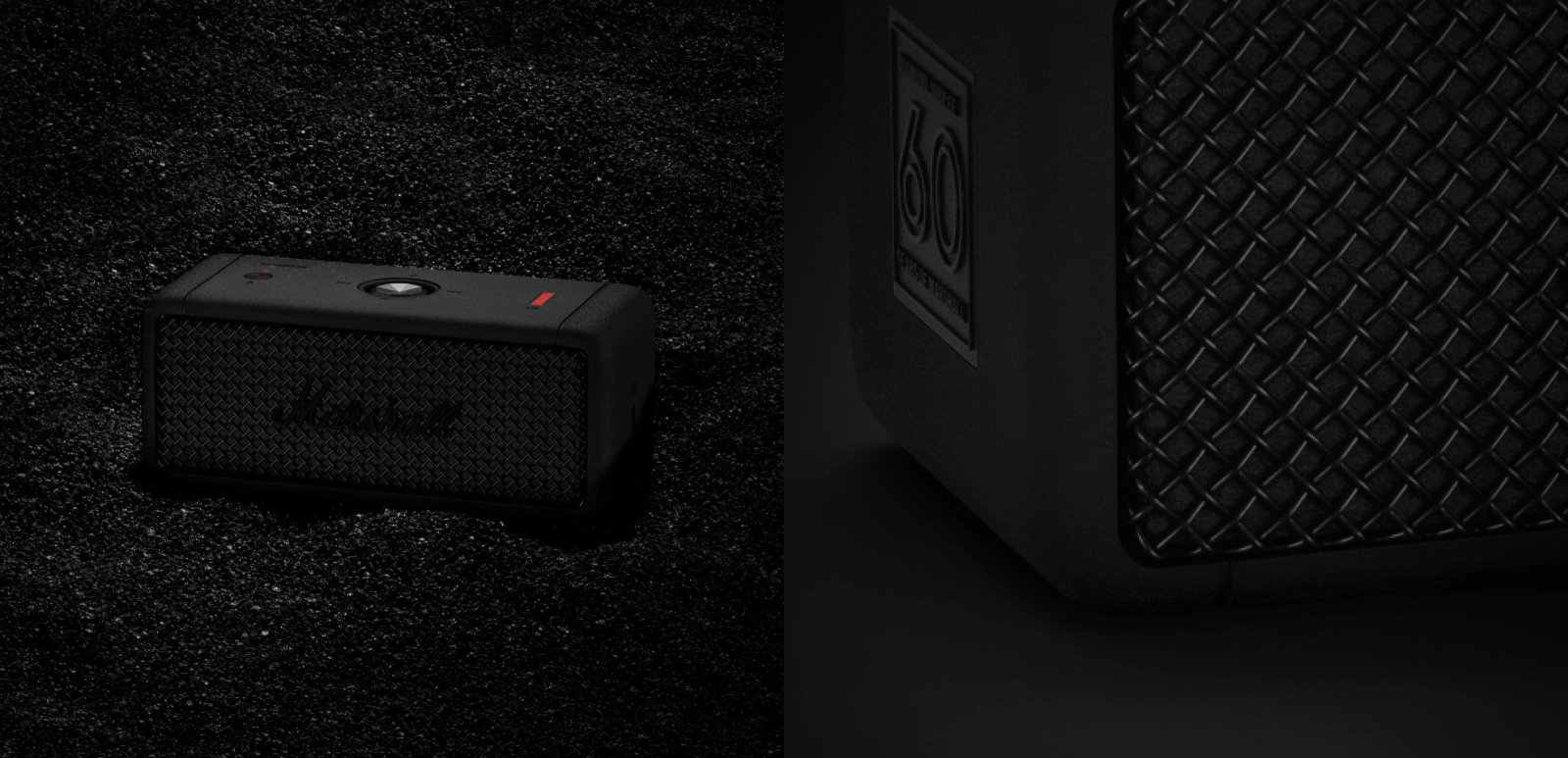 Портативная колонка Marshall Emberton Black Diamond – ограниченная серия к 60-летию, True Stereophonic 360°, более 20 часов воспроизведения, громкий и яркий звук