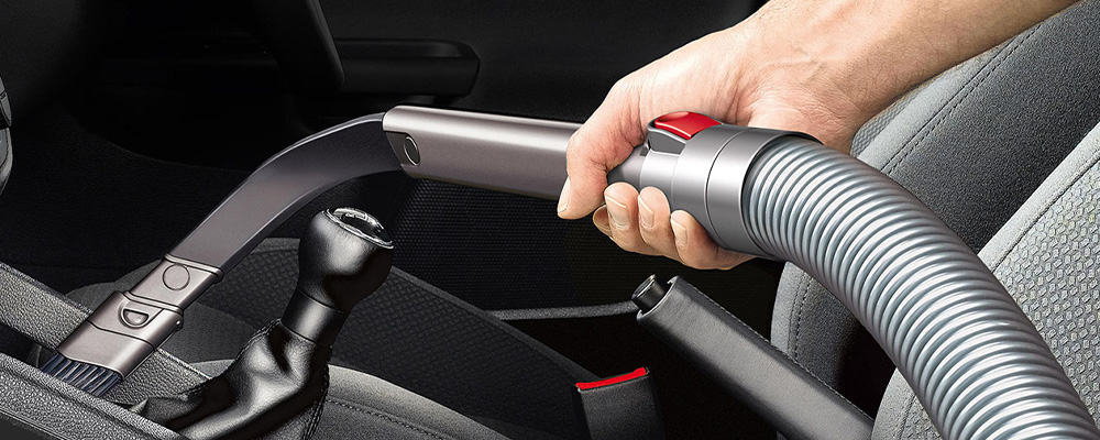 Насадки Dyson для уборки автомобиля: гибкий шланг, жесткая щетка, Flexi