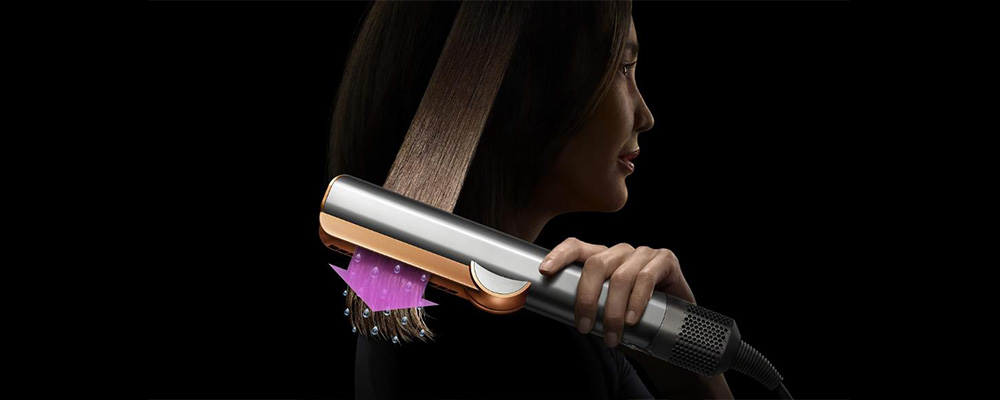 Dyson Airstrait HT01 Ceramic apricot/Topaz удобный дизайн и лёгкий корпус