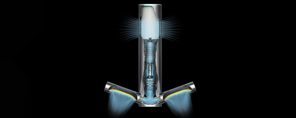 HEPA фильтрация в сушилке для рук Dyson Airblade 9kJ