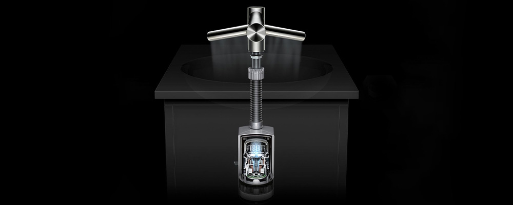 HEPA-фильтрация воздуха в Dyson Airblade Wash+Dry WD06