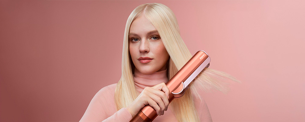 Dyson Airstrait HT01 Amber silk гладкие волосы