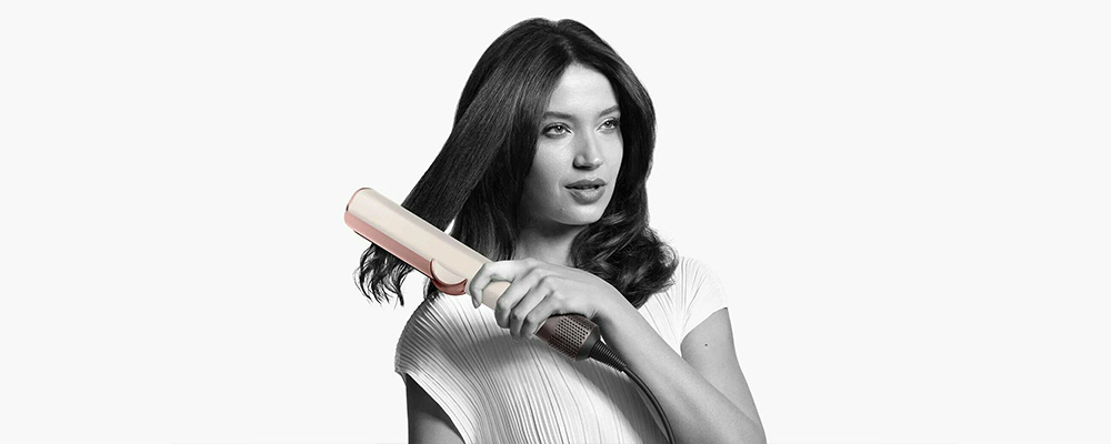 Dyson Airstrait HT01 Ceramic Pink/Rose Gold гладкие волосы