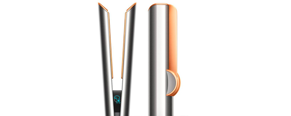 Dyson Airstrait HT01 Nickel/Copper удобный дизайн и лёгкий корпус