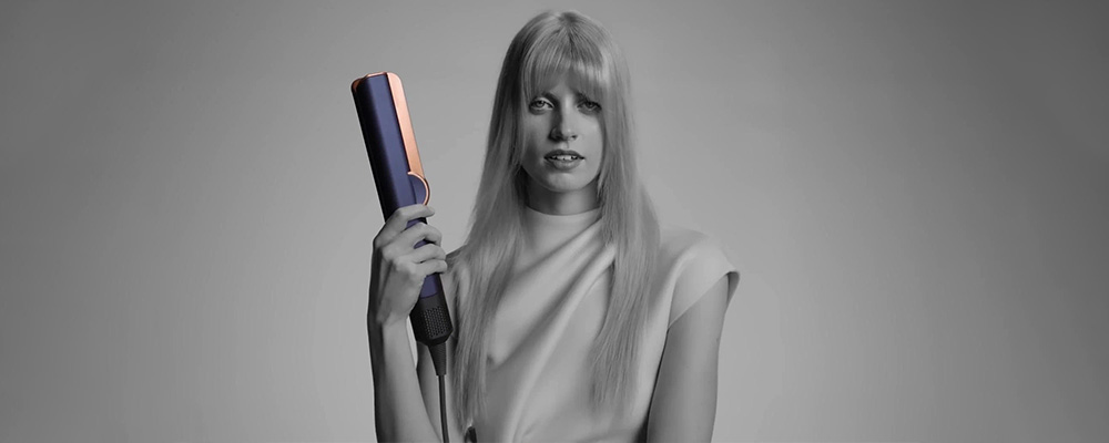 Dyson Airstrait HT01 Prussian Blue/Rich Copper удобный дизайн и лёгкий корпус