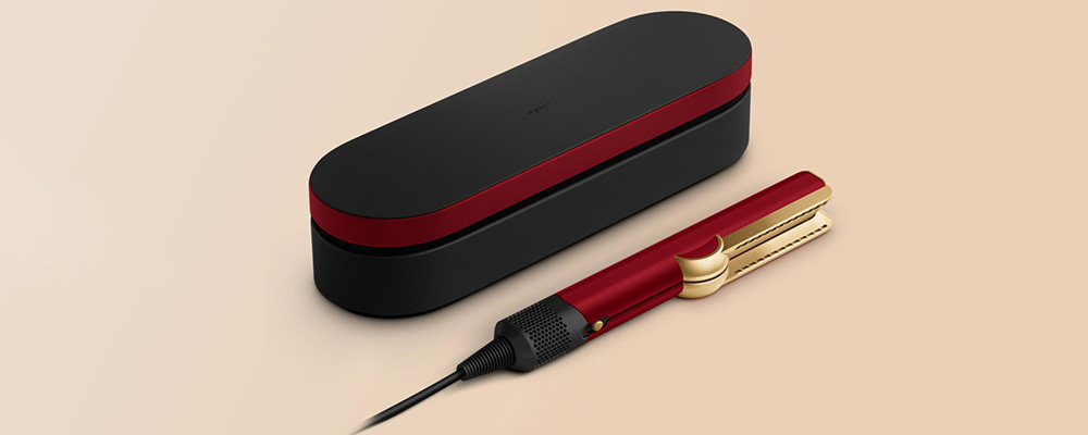 Dyson Airstrait HT01 Red Velvet/Gold удобный дизайн и лёгкий корпус