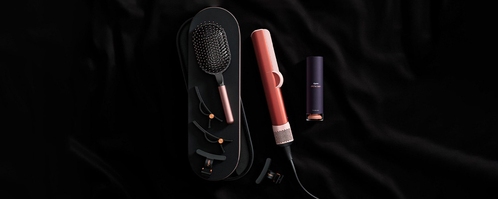 Dyson Airstrait HT01 Strawberry Bronze Blush Pink удобный дизайн и лёгкий корпус