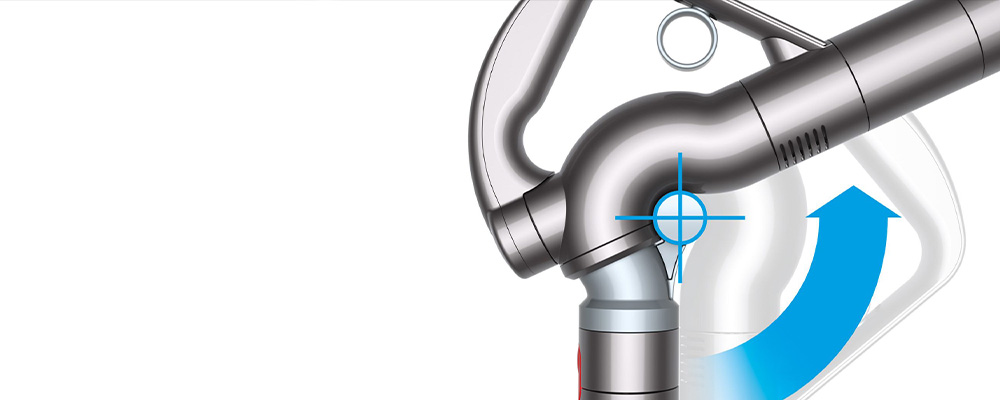 Dyson Cinetic Big Ball Absolute 2 — Маневренная рукоятка с вращением на 360°