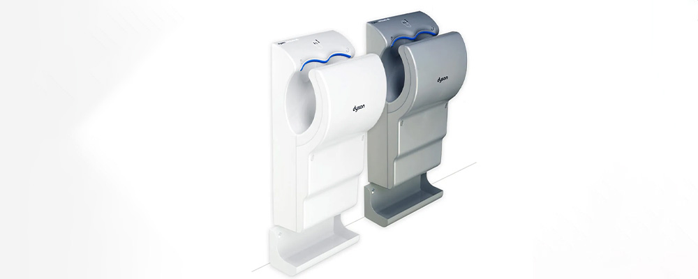Dyson Airblade AB14 White &mdash; бесконтактная гигиеничная сушилка