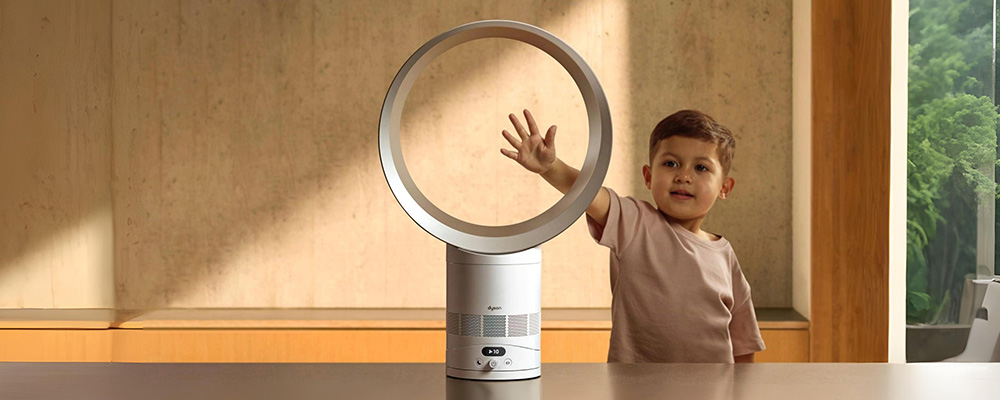 Компактный настольный вентилятор Dyson Cool CF1 White