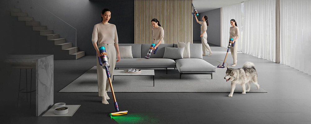 Dyson Gen5detect уборка сложных зон