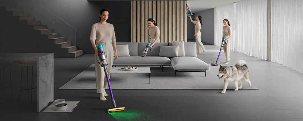 Dyson Gen5detect уборка сложных зон
