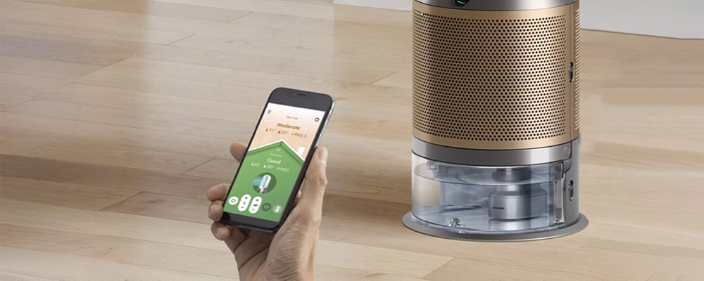 Dyson PH05 — управление через приложение