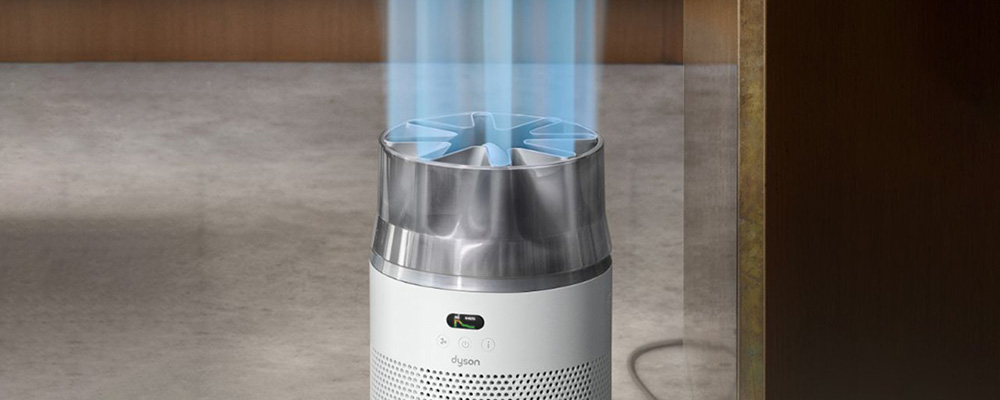 Dyson HushJet HJ10 white направленный поток воздуха