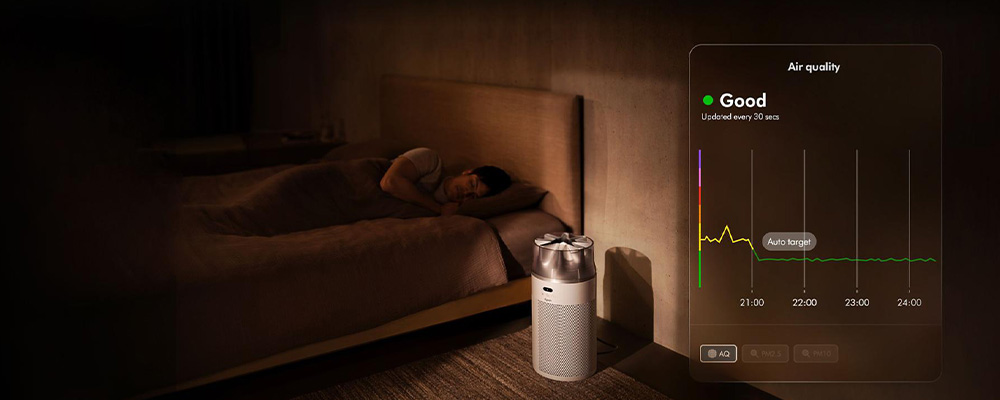 Компактный и тихий очиститель Dyson HushJet HJ10 White/Silver