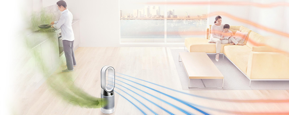 Технология Air Multiplier Dyson HP05