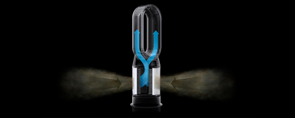 Фильтр HEPA H13 в Dyson HP10 с замкнутой системой очистки воздуха