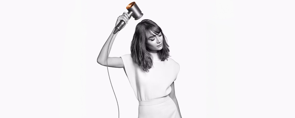 Dyson Supersonic HD07 Nickel/Copper — быстрая сушка