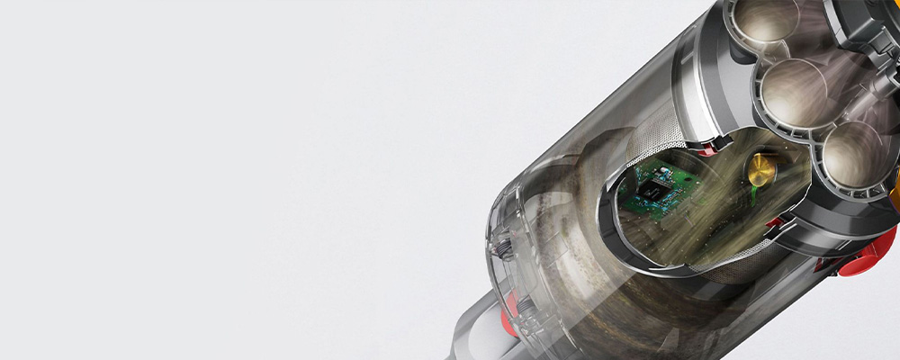 Dyson V12s Detect Slim Submarine — автоматическая адаптация мощности